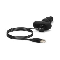 Plug Anal Vibrante Recargable b-Vibe Triplet