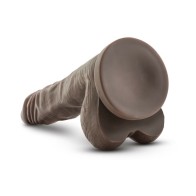 Dildo Realista Dr. Skin Stud Muffin de 8.5 in. con Testículos