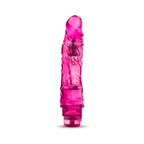 Dildo Realista Vibrante Glow Dicks The Drop 8.5 in. Rosa