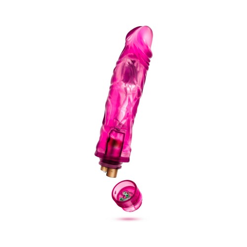 Dildo Realista Vibrante Glow Dicks The Drop 8.5 in. Rosa