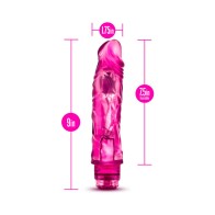 Dildo Realista Vibrante Glow Dicks The Drop 8.5 in. Rosa