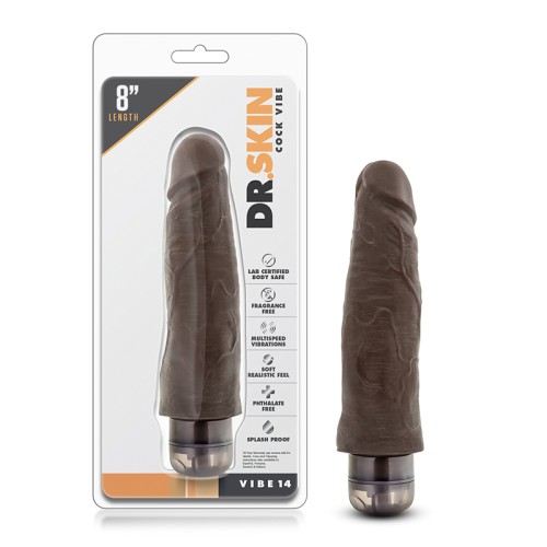 Dildo Vibrante Realista Dr. Skin Vibe 14