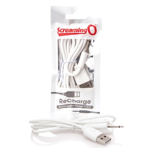 Screaming O ReCharge Cable for Rechargeable Toys