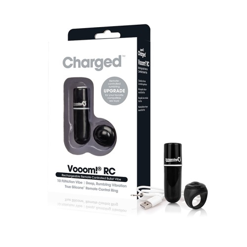 Bala Control Remoto Charged Vooom de Screaming O - Vibraciones Intensas