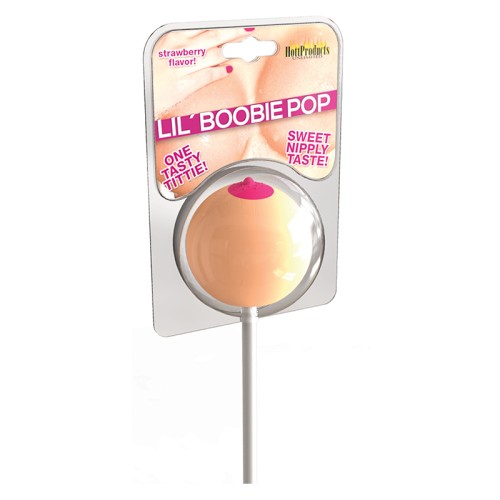 Lil Boobie Pops en Tarjeta Favor de Fiesta