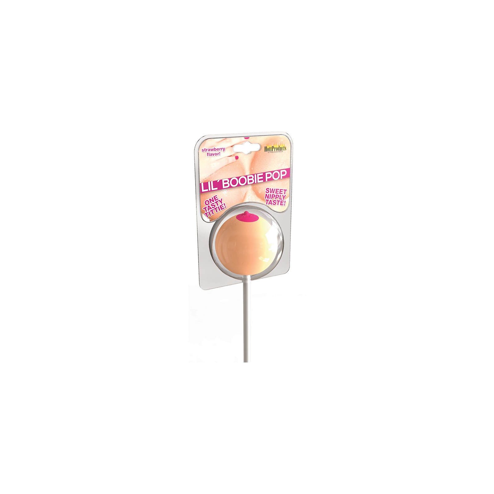 Lil Boobie Pops en Tarjeta Favor de Fiesta