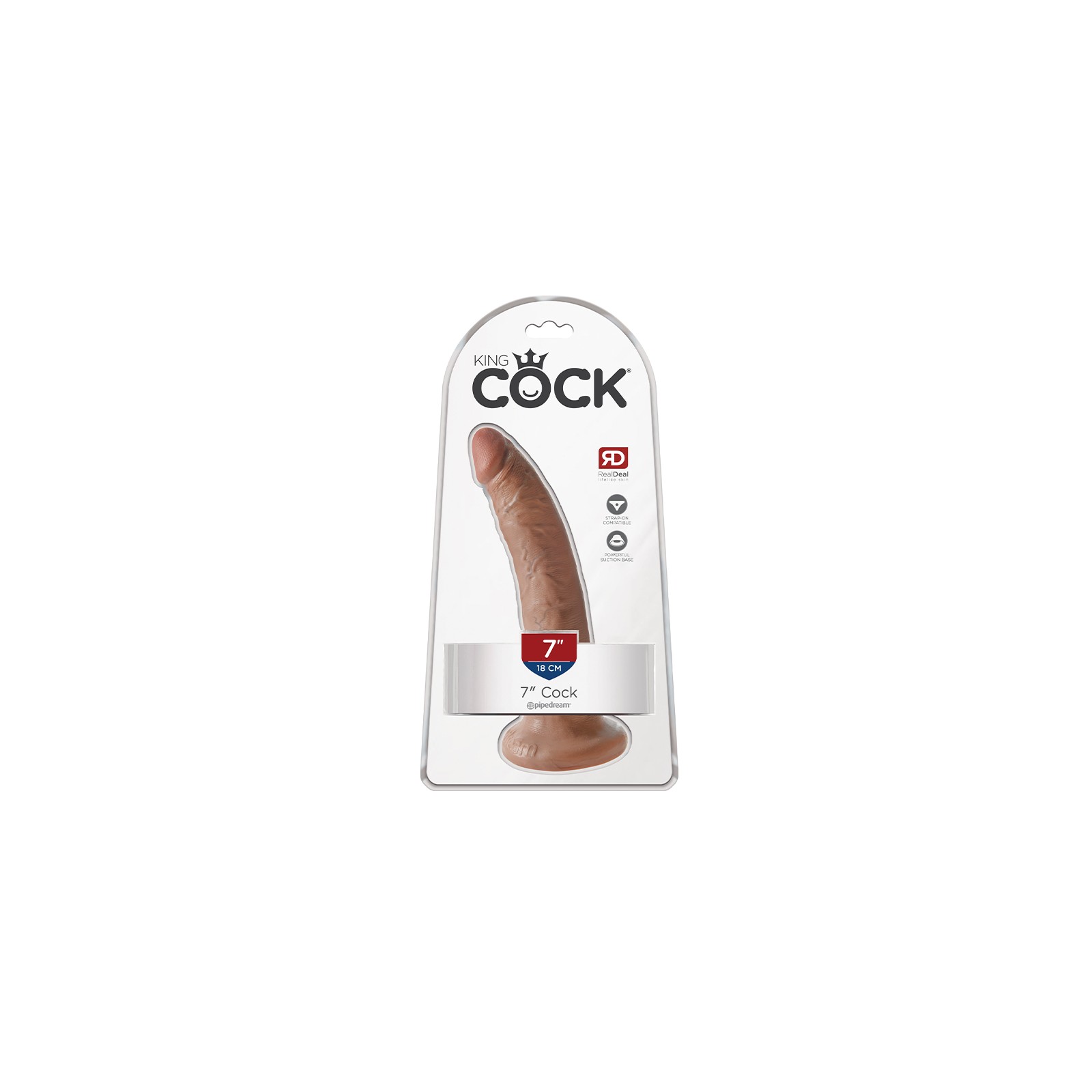 Dildo Realista Pipedream King Cock de 7 Pulgadas