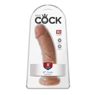 8 Inch Realistic Dildo with Suction Cup by Pipedream