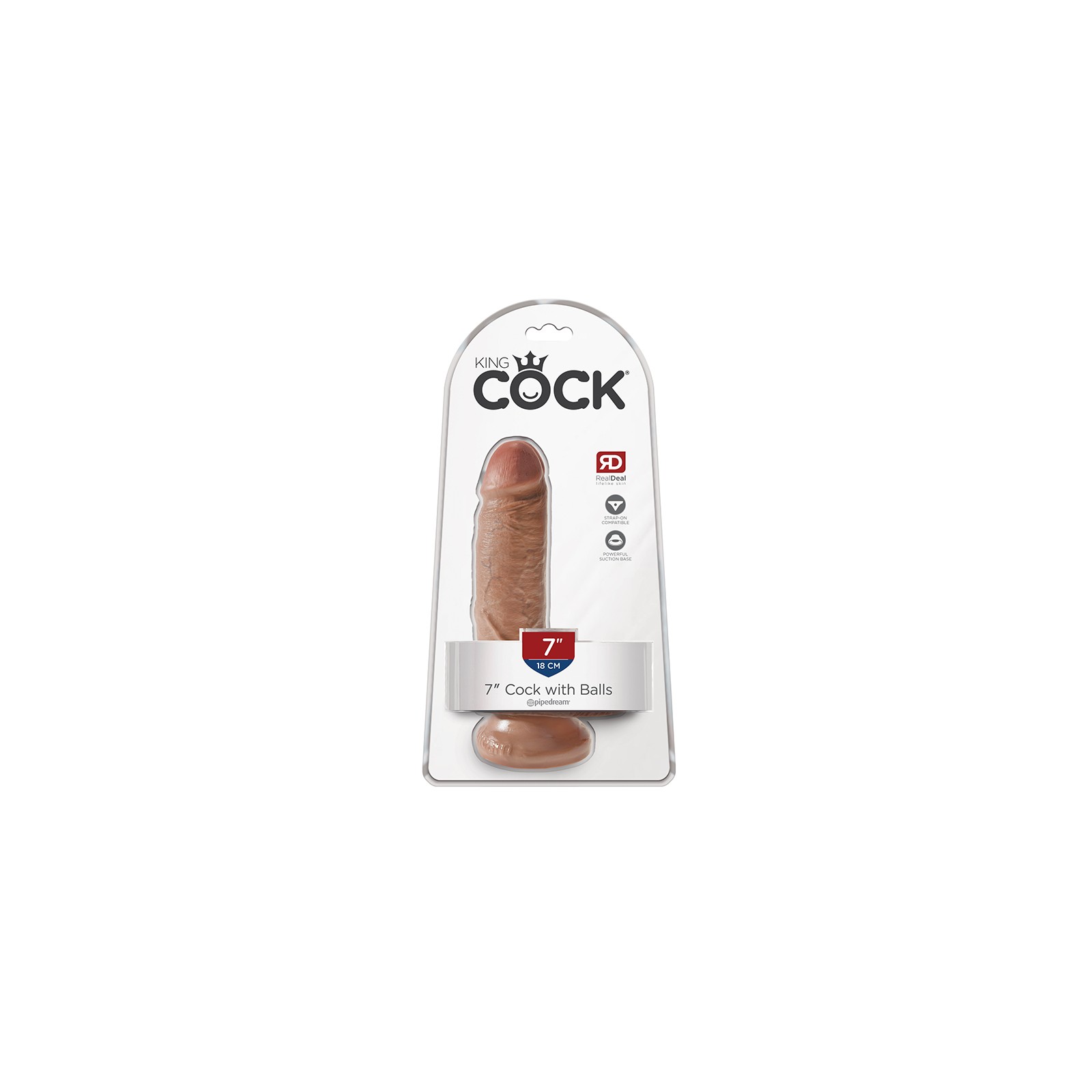 Pipedream King Cock Realistic Dildo for Authentic Pleasure