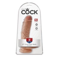 Pipedream King Cock 8 in. Realistic Dildo for Lifelike Pleasure