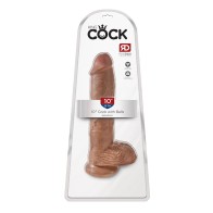 Pipedream King Cock Dildo Realista de 10 Pulgadas con Ventosa