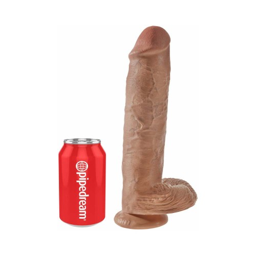 Realistic 11 in. King Cock Dildo for Ultimate Thrills