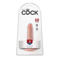 Pipedream King Cock 5 inch Dildo with Suction Cup