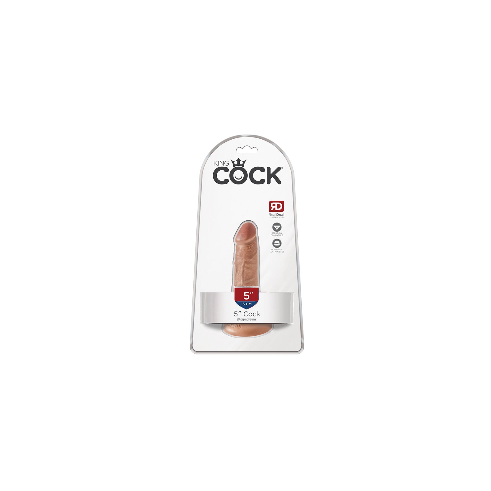 Dildo Realista King Cock 5 in. con Ventosa