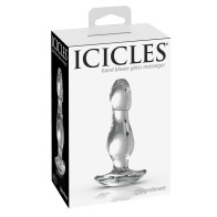 Pipedream Icicles No. 72 Glass Anal Plug