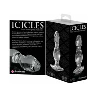 Pipedream Icicles No. 72 Glass Anal Plug