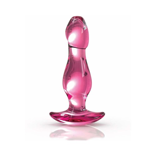 Pipedream Icicles No. 73 Glass Anal Plug Pink