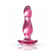 Plug Anal de Cristal Pipedream Icicles No. 73 Rosa