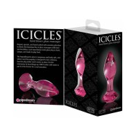 Pipedream Icicles No. 79 Glass Anal Plug With Faceted Base