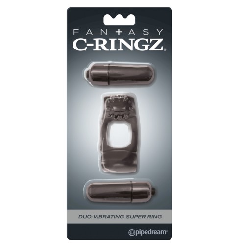 C-Ringz Duo-Vibrating Super Ring - Enhance Your Pleasure