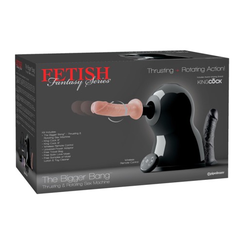 Pipedream Fetish Fantasy 7-Piece The Bigger Bang Sex Machine Kit