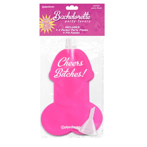 Pipedream Party Favors Pecker Flask Set