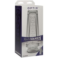 Main Squeeze Optix Clear Masturbator - Ultimate Pleasure Toy