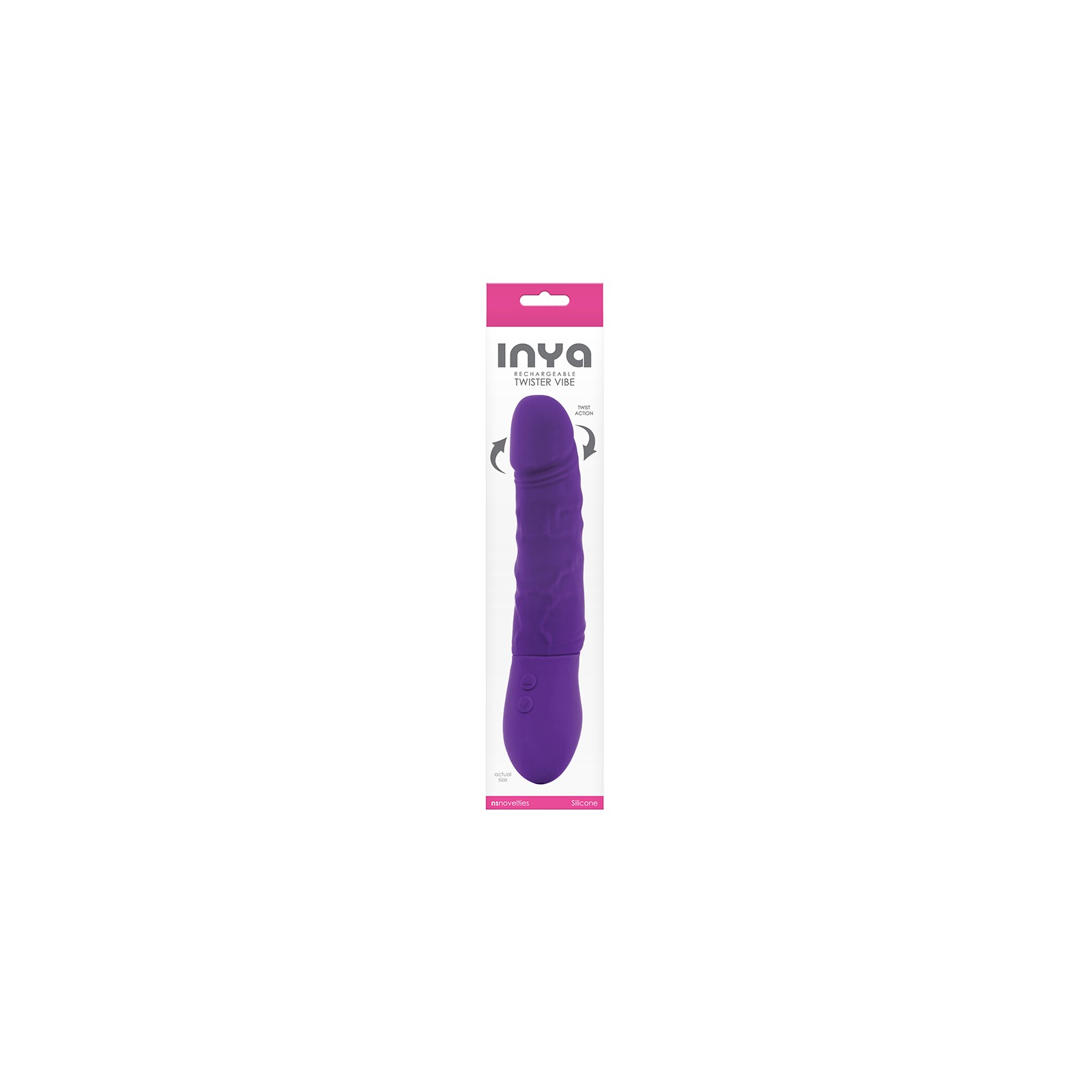 INYA Twister Rechargeable Rotating Vibrator Purple