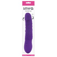 Vibrador Rotatorio Recargable INYA Twister Púrpura