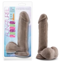 Au Naturel 8 in. Posable Dildo for Realistic Pleasure