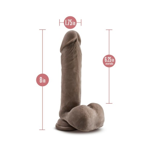 Dildo Posable de 8 in. Au Naturel para Placer Realista