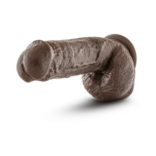 Dr. Skin Mr. D Realistic Dildo 8.5 in. Brown