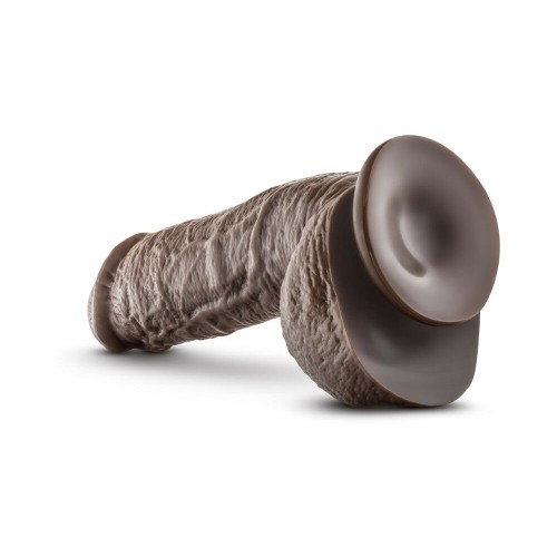 Dr. Skin Mr. D Realistic Dildo 8.5 in. Brown