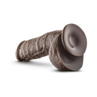 Dildo Realista Mr. D de 8.5 Pulgadas Marrón