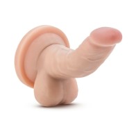 Dildo Mini Realista de 4 in. con Testículos Dr. Skin