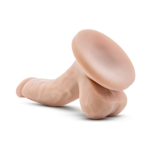 Dr. Skin Mini Realistic 4 in. Dildo with Balls