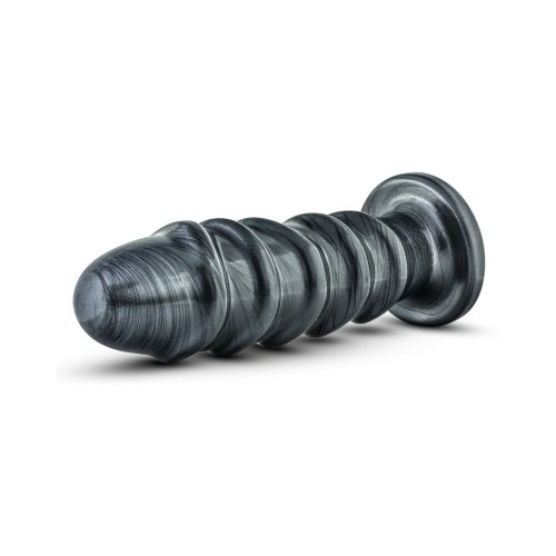 Jet Annihilator 11 in. Butt Plug - Carbon Metallic Black