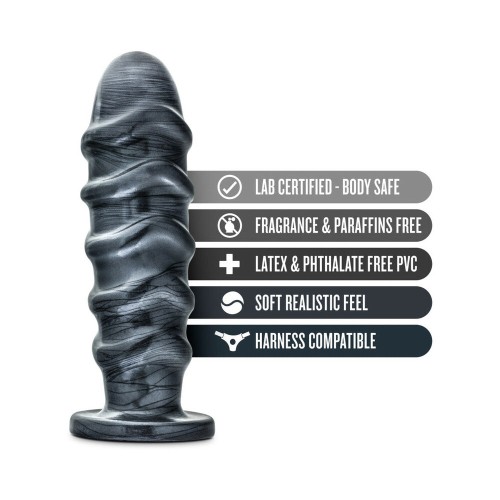 Plug Anal Annihilator Jet de 11 in. - Negro Metálico Carbono