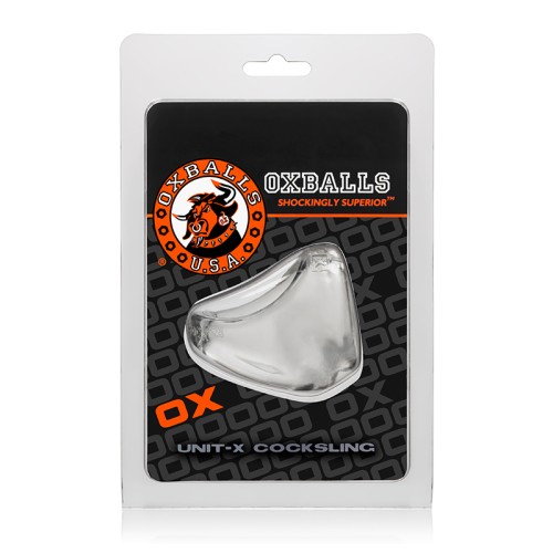 OxBalls Unit-X Cocksling - Clear