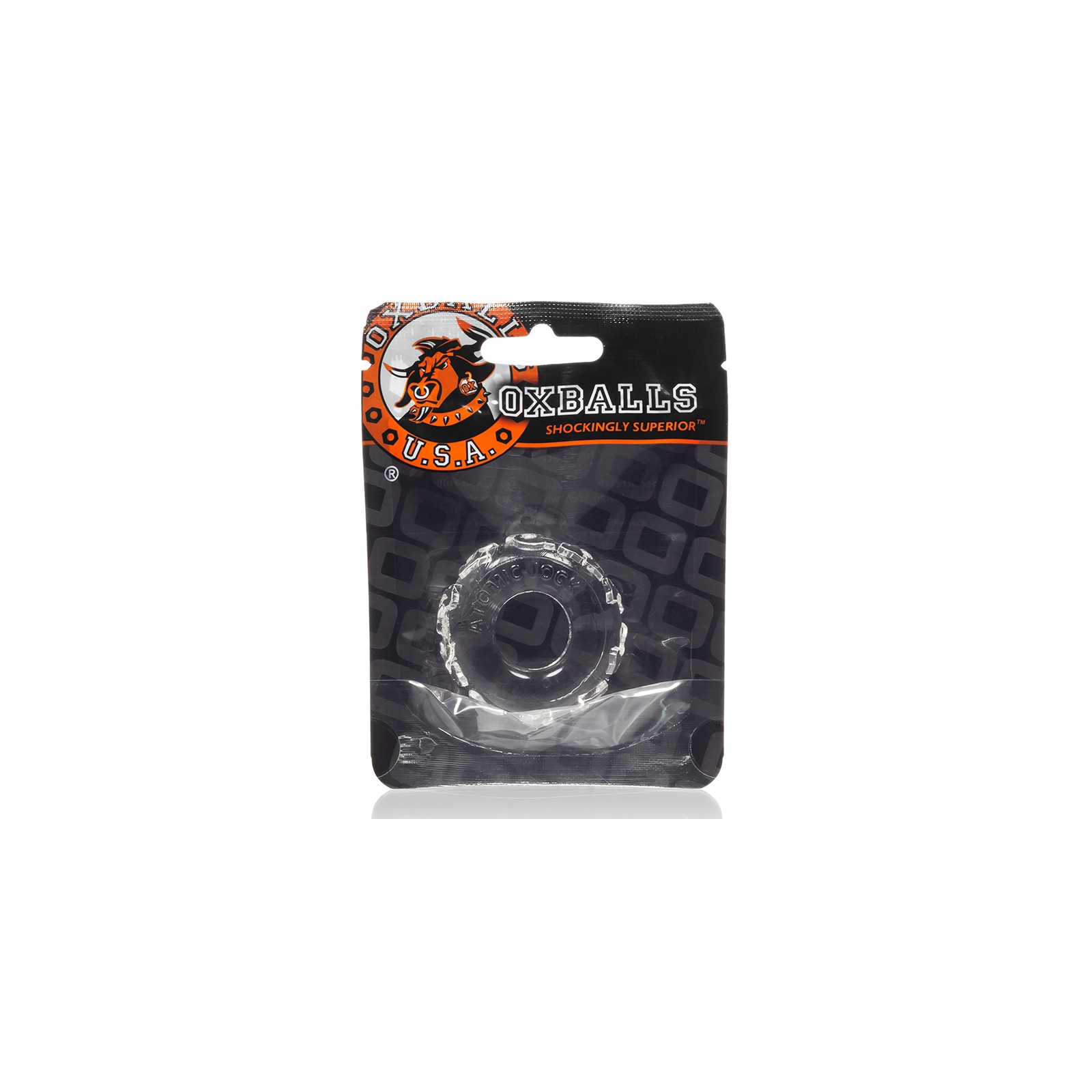 OxBalls Jelly Bean Clear Cockring for Enhanced Performance