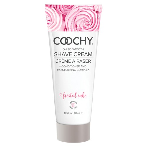 Coochy Shave Cream Frosted Cake for Smooth Shaving