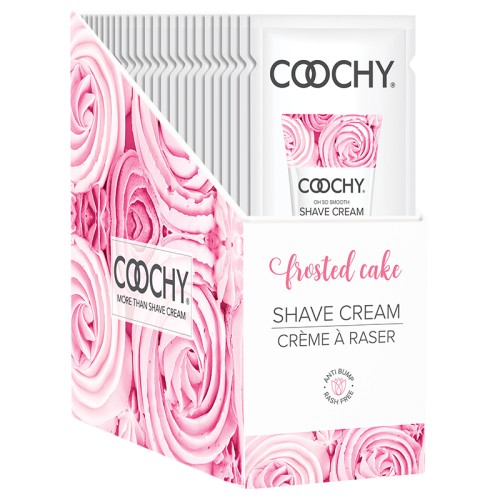 Coochy Shave Cream Frosted Cake - 24pc Display