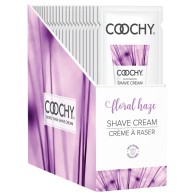 Crema de Afeitar Coochy - Exhibición de 24 - Suave y Sedoso