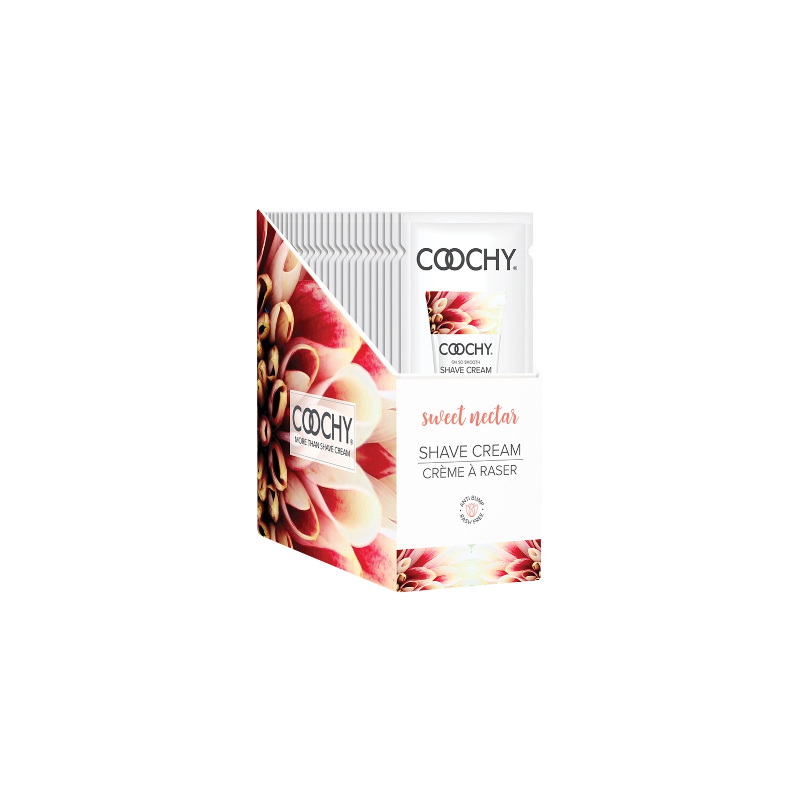 Coochy Shave Cream Sweet Nectar 24pc Display