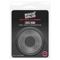 Donut Sila-Stretch Ribbed Rock Solid - Potenciador de Placer Intenso