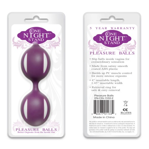 Evolved One Night Stand Kegel Balls for Intense Pleasure