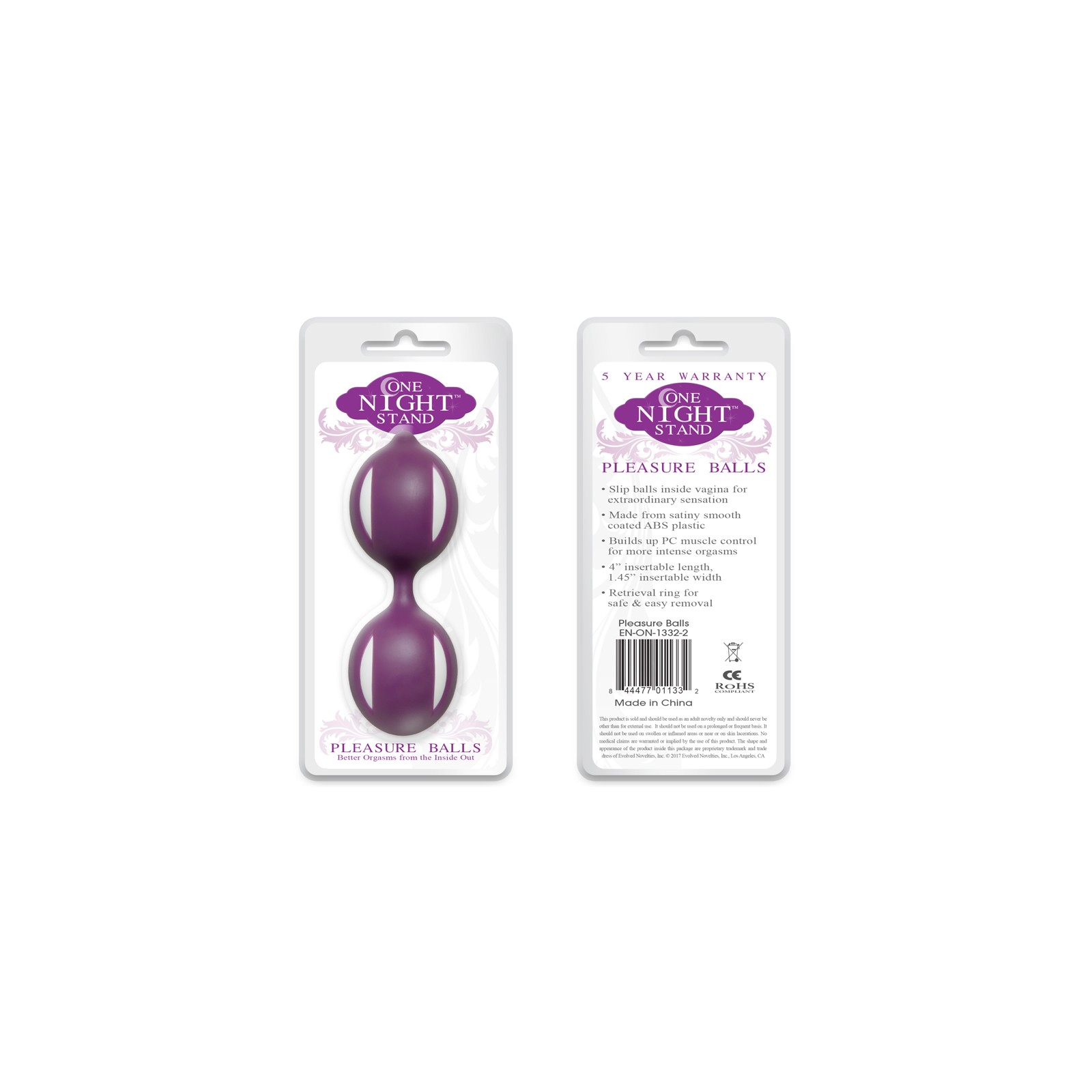 Evolved One Night Stand Kegel Balls for Intense Pleasure