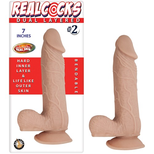 Realcocks Dual Layered Dildo for Realistic Pleasure