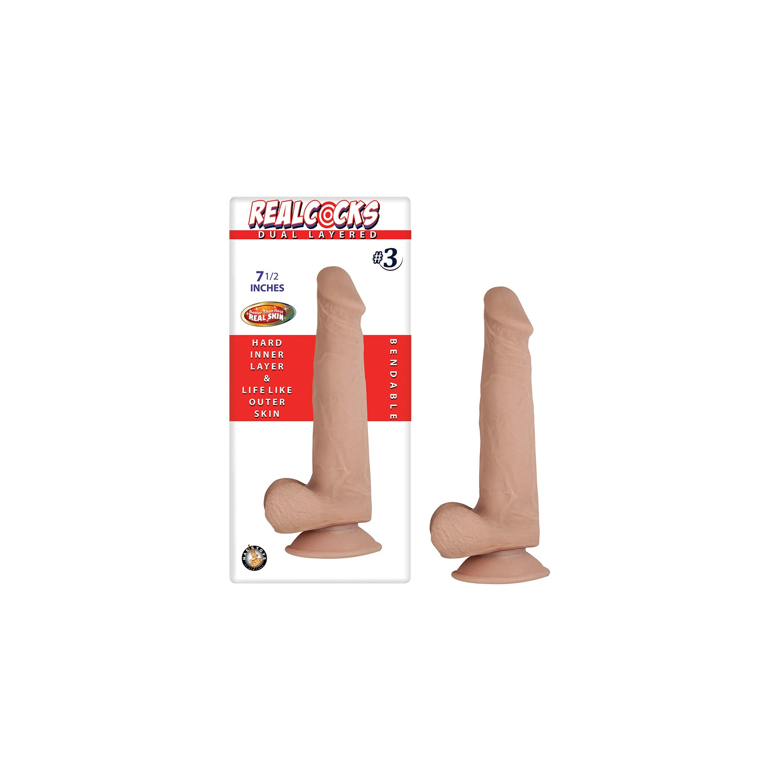 Dildo Doble Capa #3 de Realcocks para Experiencias Placenteras