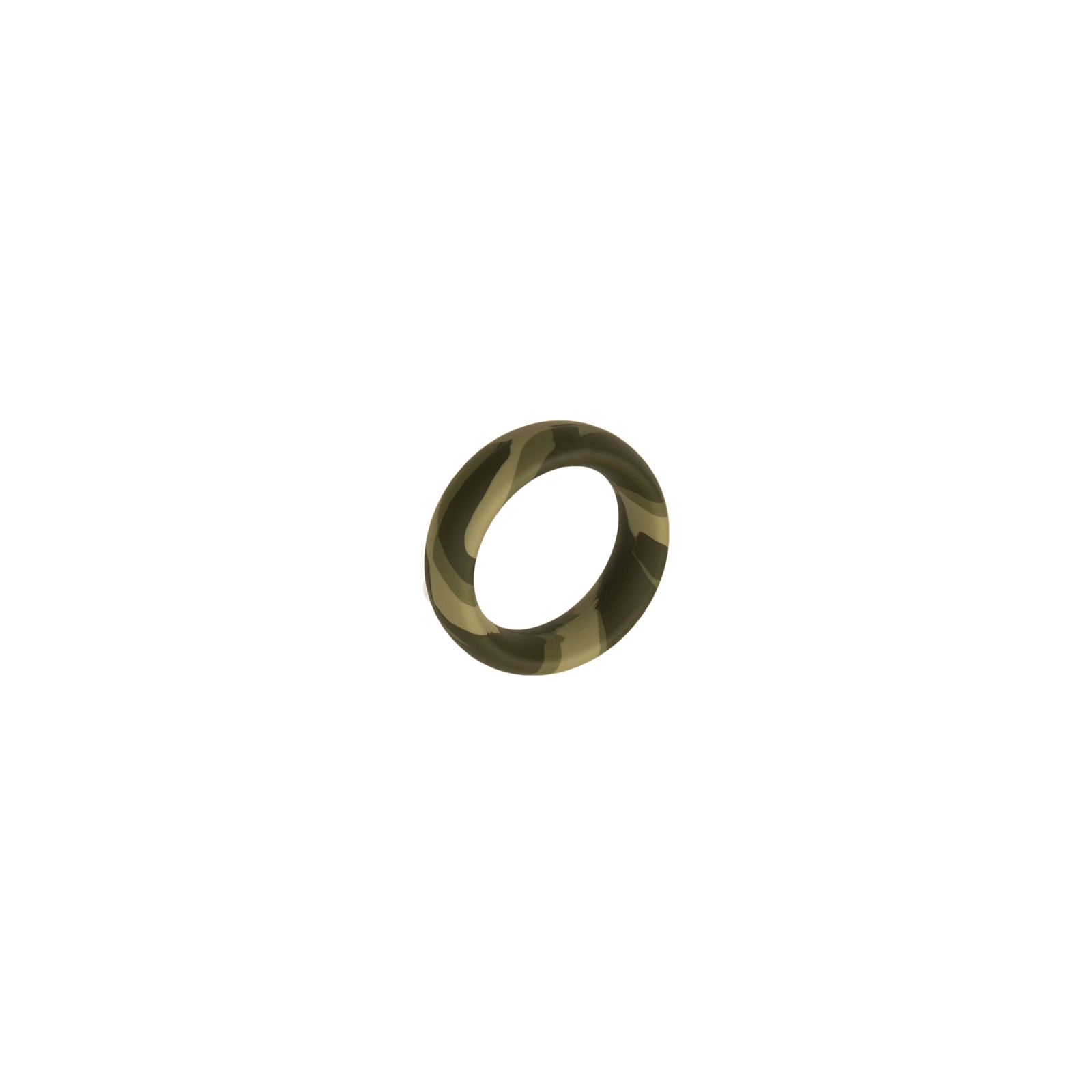 Camo Silicone Donut Cock Ring - Size & Comfort